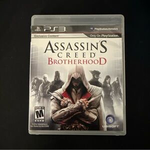 Assassin's Creed Brotherhood for PS3 - Black Case
